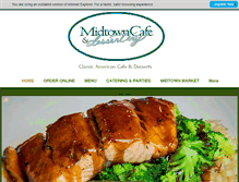 Tablet Screenshot of midtowncafews.com
